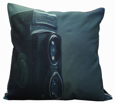 

Adishma Printed Cushions Cover(40 cm*40 cm, Black)