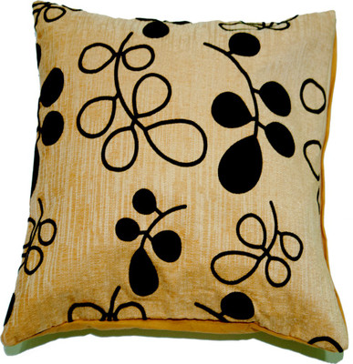 

Koncepts Floral Cushions Cover(44 cm*44 cm, Beige)