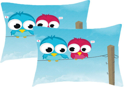 

Sleep Nature's Printed Pillows Cover(Pack of 2, 68.58 cm*45.72 cm, Multicolor)