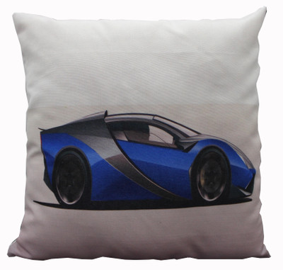 

Adishma Printed Cushions Cover(40 cm*40 cm, White)