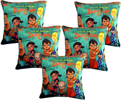 

Countingbeds Cartoon Cushions Cover(Pack of 5, 40 cm*40 cm, Multicolor)