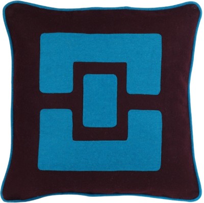 

Stylogy Damask Cushions Cover(55 cm*55 cm, Brown, Blue), Blue;brown