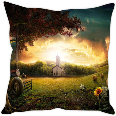 

Sleep Nature's Abstract Cushions Cover(Pack of 5, 40.64 cm*40.64 cm, Multicolor)