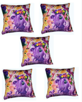

Chandra Impex Printed Cushions Cover(Pack of 5, 40.64 cm*40.64 cm, Multicolor)