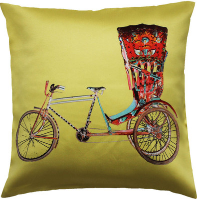 

Cult Curio Abstract Cushions Cover(40.64 cm*40.64 cm, Multicolor)