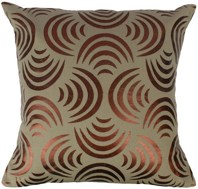 

The Decor Mart Floral Cushions Cover(40.64 cm, Grey)