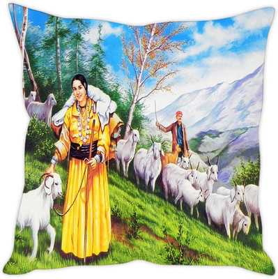 

Sleep Nature's Abstract Cushions Cover(Pack of 5, 40.64 cm*40.64 cm, Multicolor)