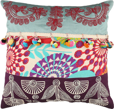 

Nikunj Abstract Cushions Cover(Pack of 5, 40 cm*40 cm, Multicolor)