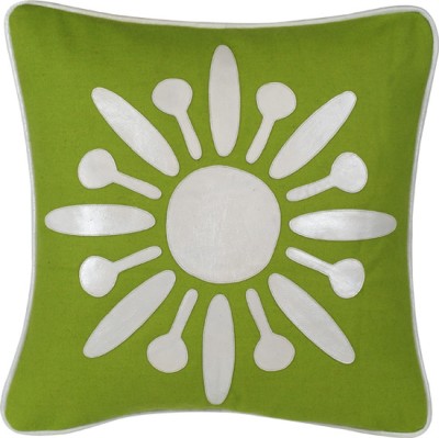 

Stylogy Damask Cushions Cover(55 cm*55 cm, Light Green, White)