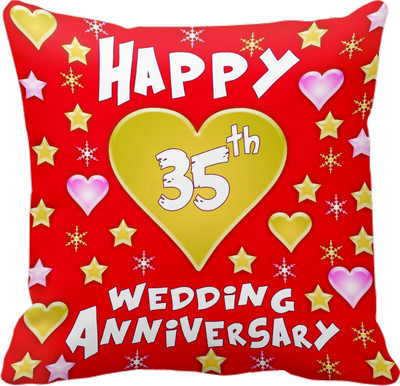 

Tied Ribbons Printed Cushions Cover(30 cm*30 cm, Multicolor)