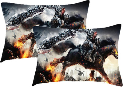 

Sleep Nature's Printed Pillows Cover(Pack of 2, 68.58 cm*45.72 cm, Multicolor)