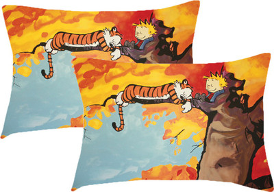 

Sleep Nature's Printed Pillows Cover(Pack of 2, 68.58 cm*45.72 cm, Multicolor)