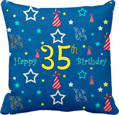 

Tied Ribbons Printed Cushions Cover(30 cm*30 cm, Multicolor)