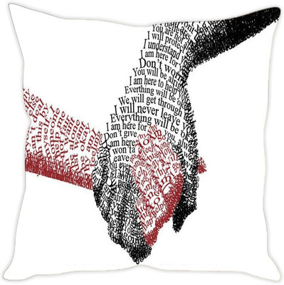 

Sleep Nature's Abstract Cushions Cover(40.64 cm*40.64 cm, Multicolor)