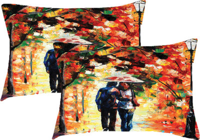 

Sleep Nature's Printed Pillows Cover(Pack of 2, 68.58 cm*45.72 cm, Multicolor)