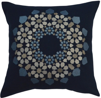 

YAMINI Embroidered Cushions Cover(30 cm*30 cm, Blue)