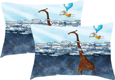 

Sleep Nature's Printed Pillows Cover(Pack of 2, 68.58 cm*45.72 cm, Multicolor)