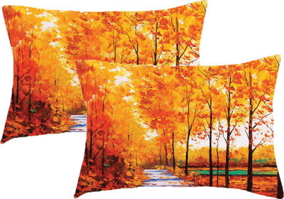

Sleep Nature's Printed Pillows Cover(Pack of 2, 68.58 cm*45.72 cm, Multicolor)