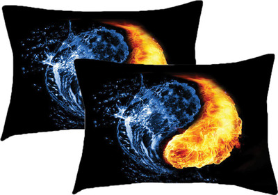 

Sleep Nature's Printed Pillows Cover(Pack of 2, 68.58 cm*45.72 cm, Multicolor)
