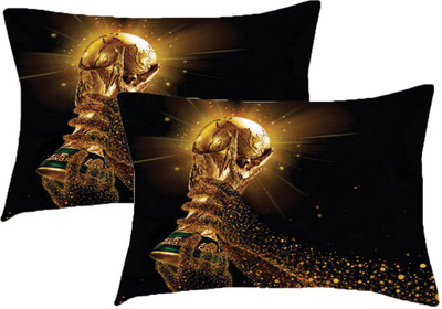 Sleep Nature's Printed Pillows Cover(Pack of 2, 68.58 cm*45.72 cm, Multicolor)