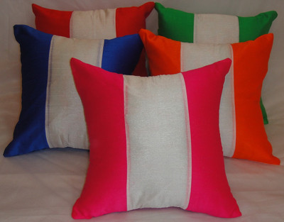 

ASC Plain Cushions Cover(Pack of 5, 40.64 cm*40.64 cm, Red, Blue, Green, Orange, Pink), Blue;green;orange;pink;red
