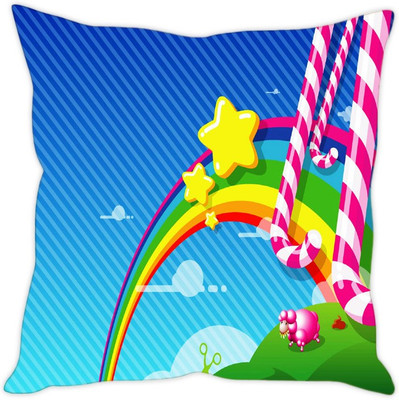 

Sleep Nature's Abstract Cushions Cover(Pack of 5, 30.64 cm*30.64 cm, Multicolor)