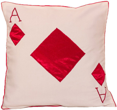 

Band Box Embroidered Cushions Cover(40.64 cm*40.64 cm, White)