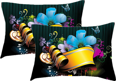 

Sleep Nature's Printed Pillows Cover(Pack of 2, 68.58 cm*45.72 cm, Multicolor)
