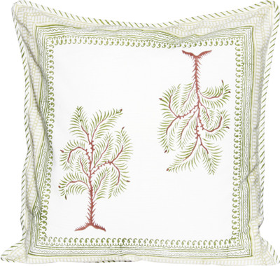 

ORCHIDS SUTRAA Printed Cushions Cover(41 cm*41 cm, White)