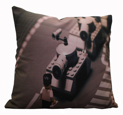 

Adishma Printed Cushions Cover(40 cm*40 cm, Black)