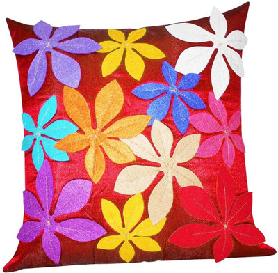45% OFF on ZIKRAK EXIM Floral Cushions Cover(40 cm*40 cm, Multicolor) 45% OFF on ZIKRAK EXIM Floral Cushions Cover(40 cm*40 cm, Multicolor)