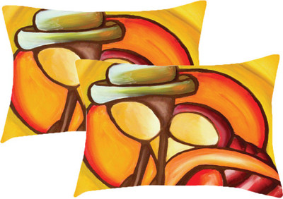 

Sleep Nature's Printed Pillows Cover(Pack of 2, 68.58 cm*45.72 cm, Multicolor)