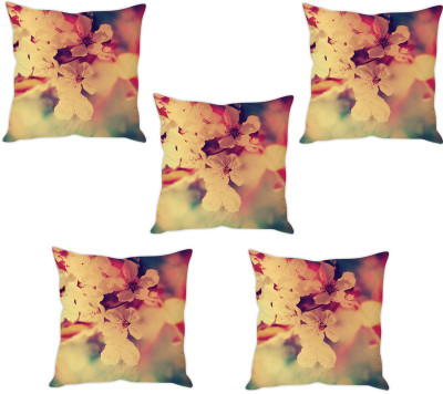 58% OFF on StyBuzz Paisley Cushions Cover(Pack of 5, 40 cm*40 cm, Multicolor)