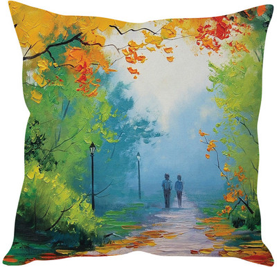 71% OFF on StyBuzz Abstract Cushions Cover(40 cm*40 cm, Blue, Green) 71% OFF on StyBuzz Abstract Cushions Cover(40 cm*40 cm, Blue, Green)