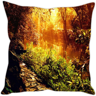 

Sleep Nature's Abstract Cushions Cover(Pack of 5, 30.64 cm*30.64 cm, Multicolor)