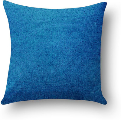 

First Row Plain Cushions Cover(40 cm, Blue)