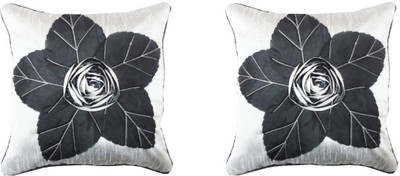 

Etsi Bitsi Floral Cushions Cover(Pack of 2, 40 cm*40 cm, Multicolor)