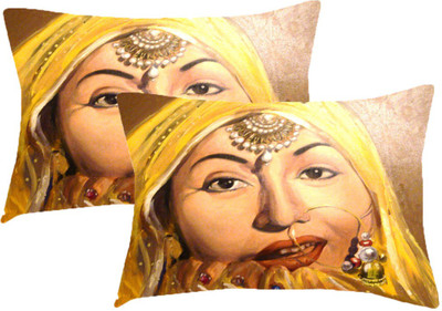 

Sleep Nature's Printed Pillows Cover(Pack of 2, 68.58 cm*45.72 cm, Multicolor)