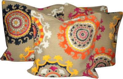 

Design Willa Geometric Cushions Cover(Pack of 5, 46 cm*46 cm, Multicolor)