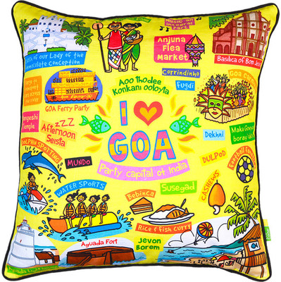 Eco Corner Abstract Cushions Cover(40.5 cm*40.5 cm, Multicolor)