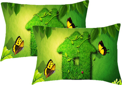 

Sleep Nature's Printed Pillows Cover(Pack of 2, 68.58 cm*45.72 cm, Multicolor)
