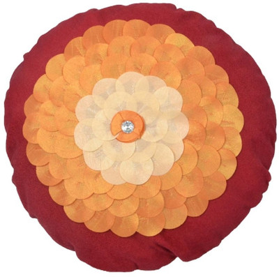 

Nikunj Floral Cushions Cover(Pack of 5, 40 cm*40 cm, Maroon)