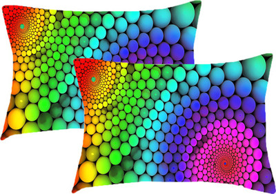 

Sleep Nature's Printed Pillows Cover(Pack of 2, 68.58 cm*45.72 cm, Multicolor)