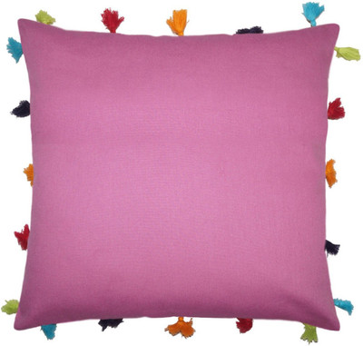 

Lushomes Plain Cushions Cover(40 cm, Purple)