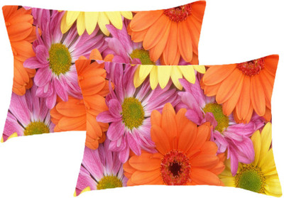 

Sleep Nature's Printed Pillows Cover(Pack of 2, 68.58 cm*45.72 cm, Multicolor)