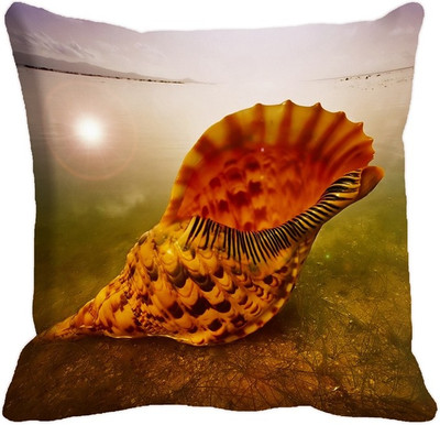 

IndiWeaves Printed Cushions Cover(30 cm*30 cm, Beige)