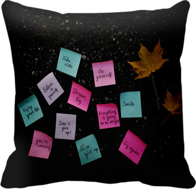 

Tied Ribbons Printed Cushions Cover(30 cm*30 cm, Multicolor)