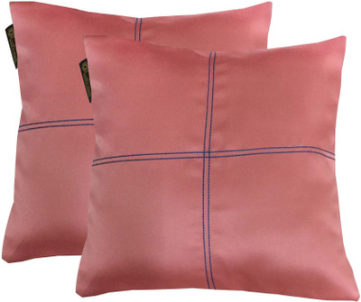 

Lushomes Geometric Cushions Cover(Pack of 2, 40 cm*40 cm, Pink)