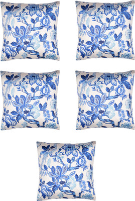 

HOMEWARDS Floral Cushions Cover(Pack of 5, 40 cm*40 cm, Multicolor)