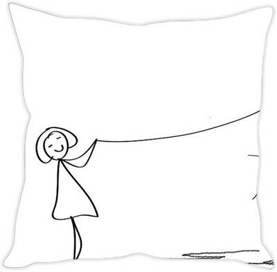 

Sleep Nature's Abstract Cushions Cover(30.63 cm*30.63 cm, Multicolor)
